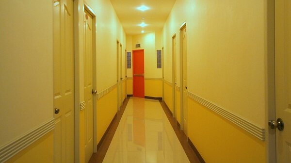 pension house hallway